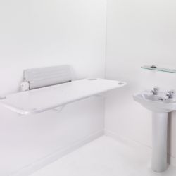 Smirthwaite Wall-Mounted Shower-Safe Changing Table